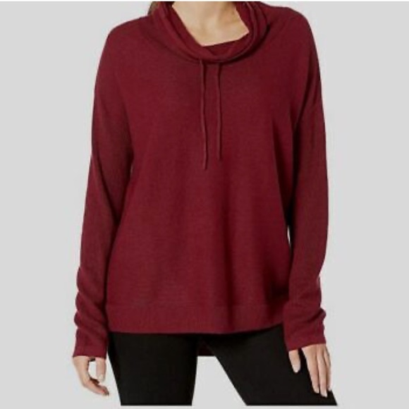 Elliott Lauren Sweaters Elliott Lauren Women Red Relaxed Ribbed